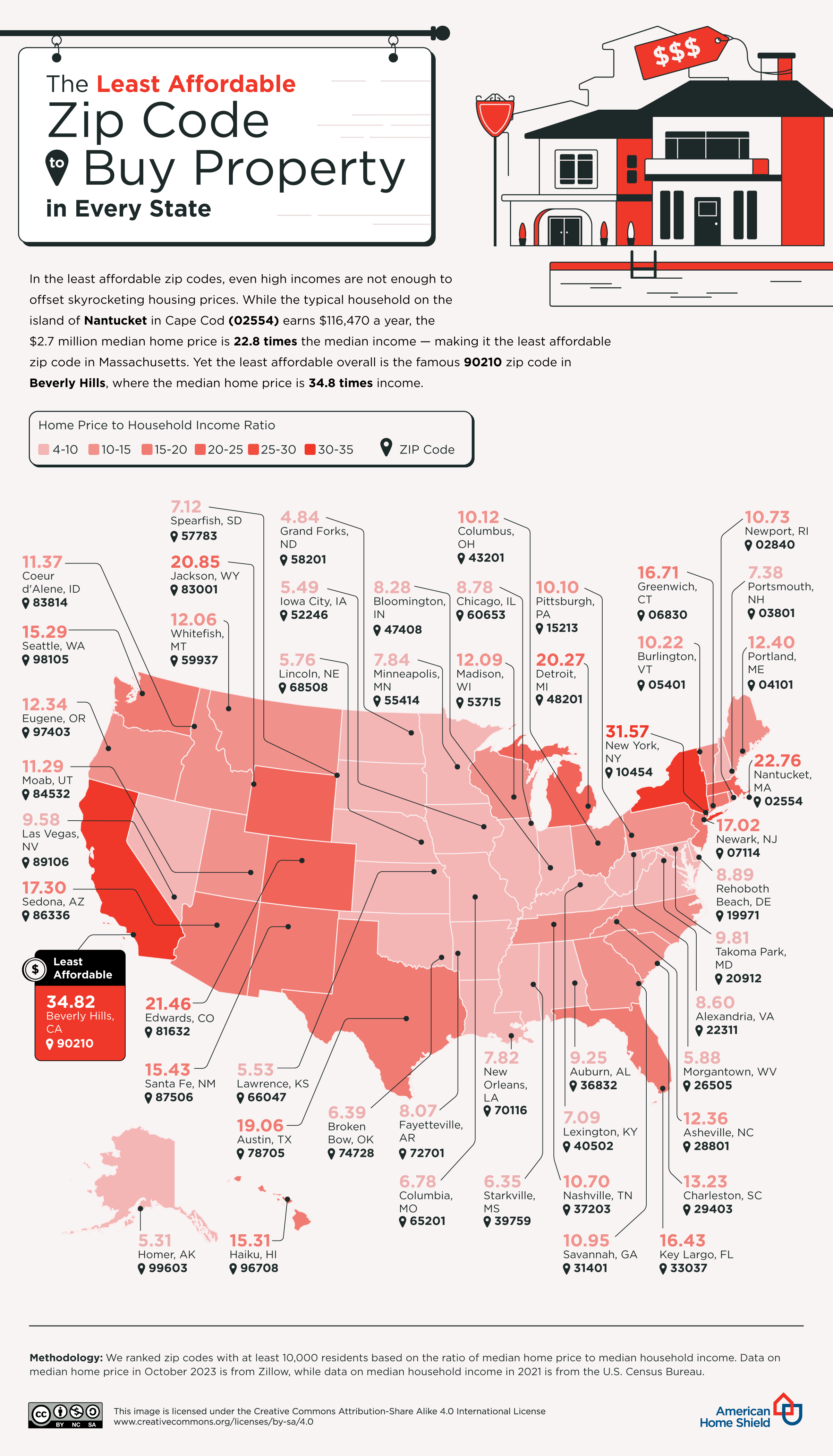 The-Least-Affordable-Zip-Code-to-Buy-Property-in-Every-State