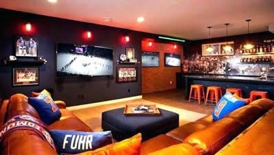 man cave garage paint ideas