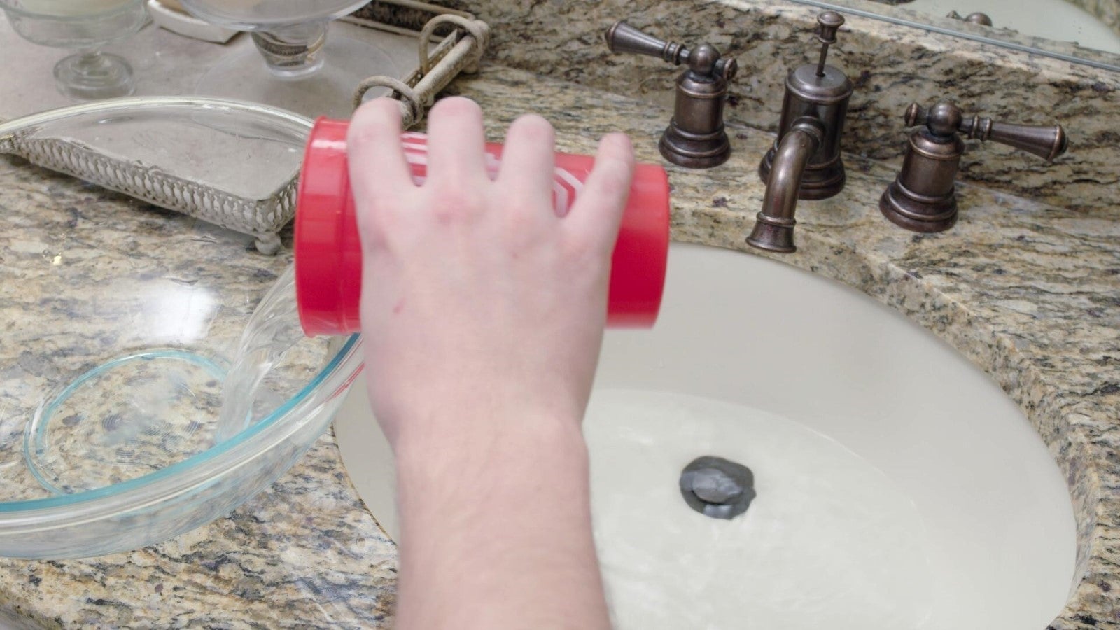 How to Unclog a Bathroom Sink - Hana's Happy Home