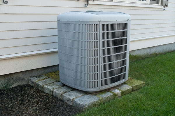 A/C unit outside of house