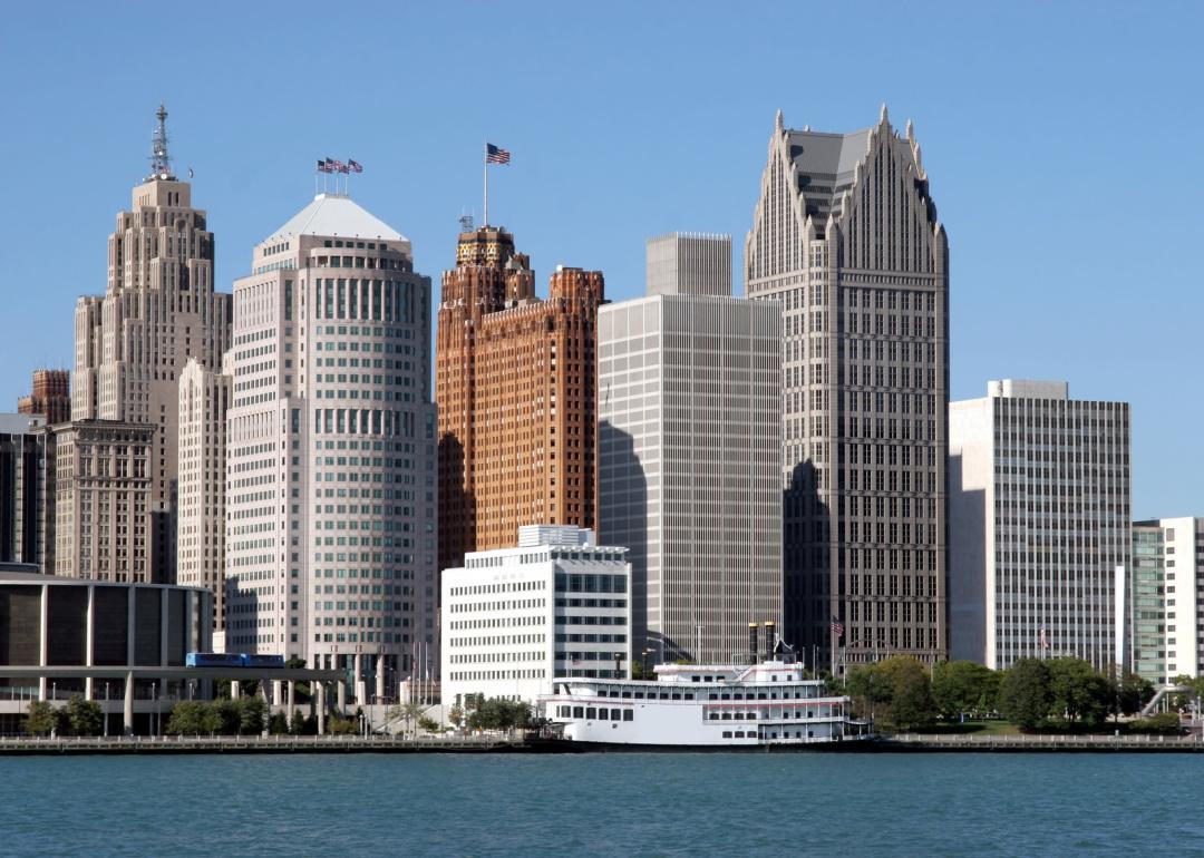 Detroit waterfront 