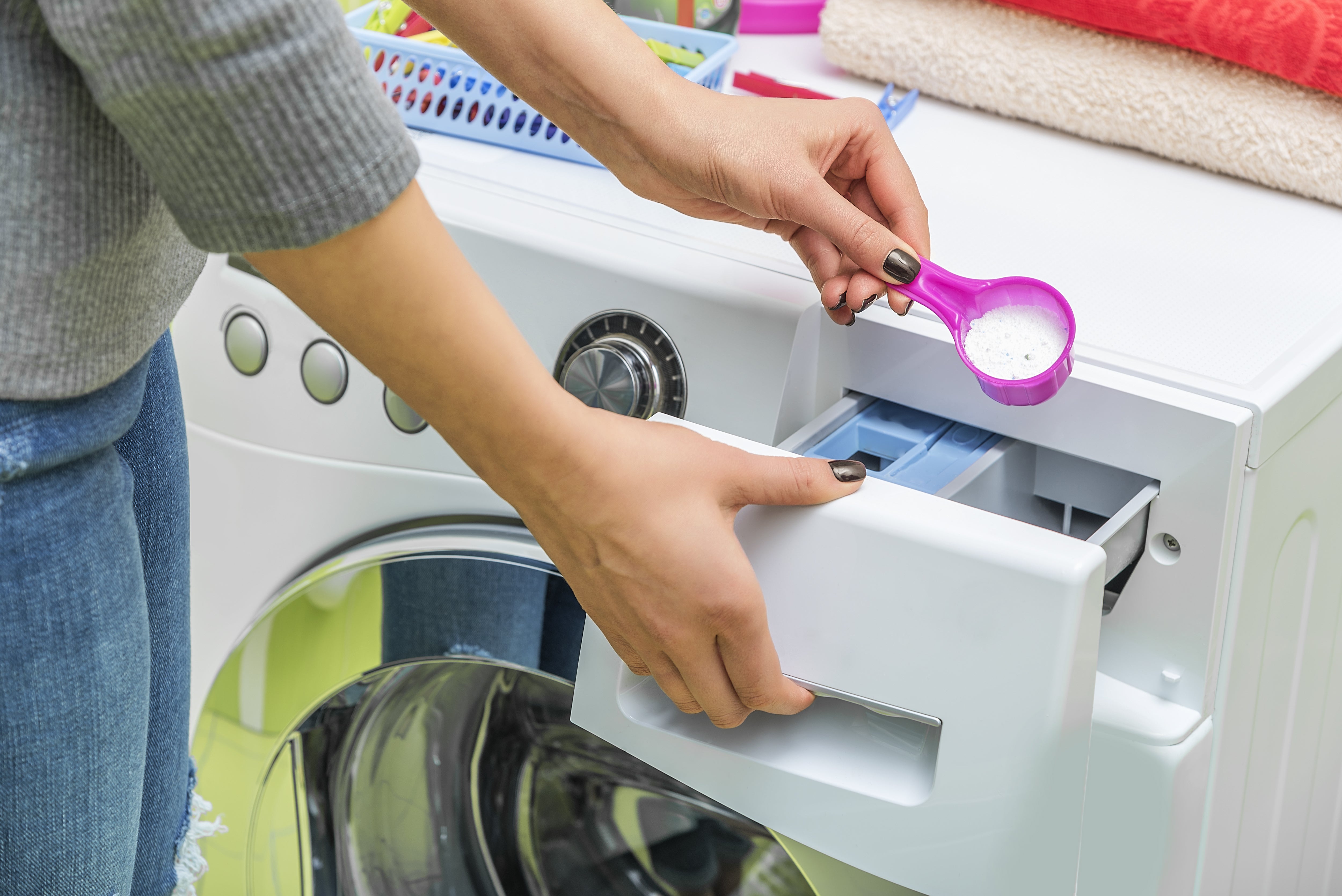 where to put liquid detergent in washing machine top load Beaulah Bliss