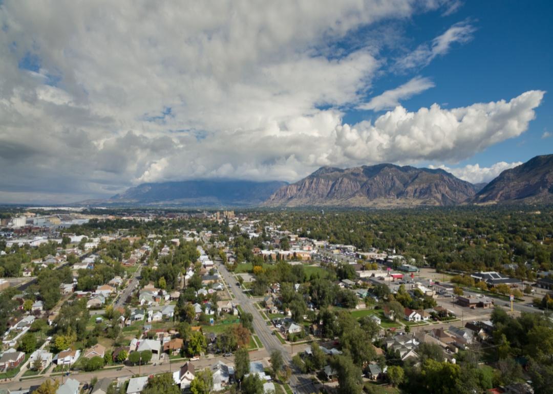 View of Ogden Utah