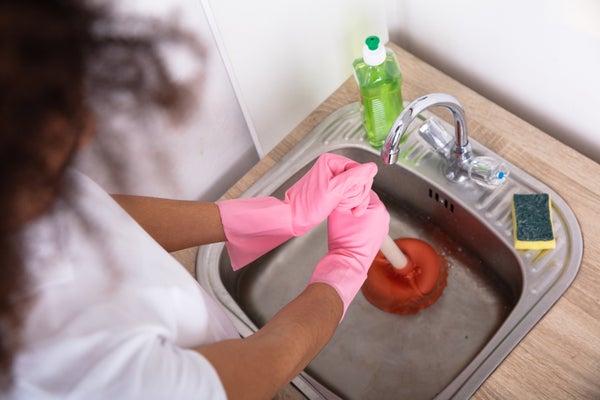 Kitchen sink not draining? Here are 6 ways to unclog it